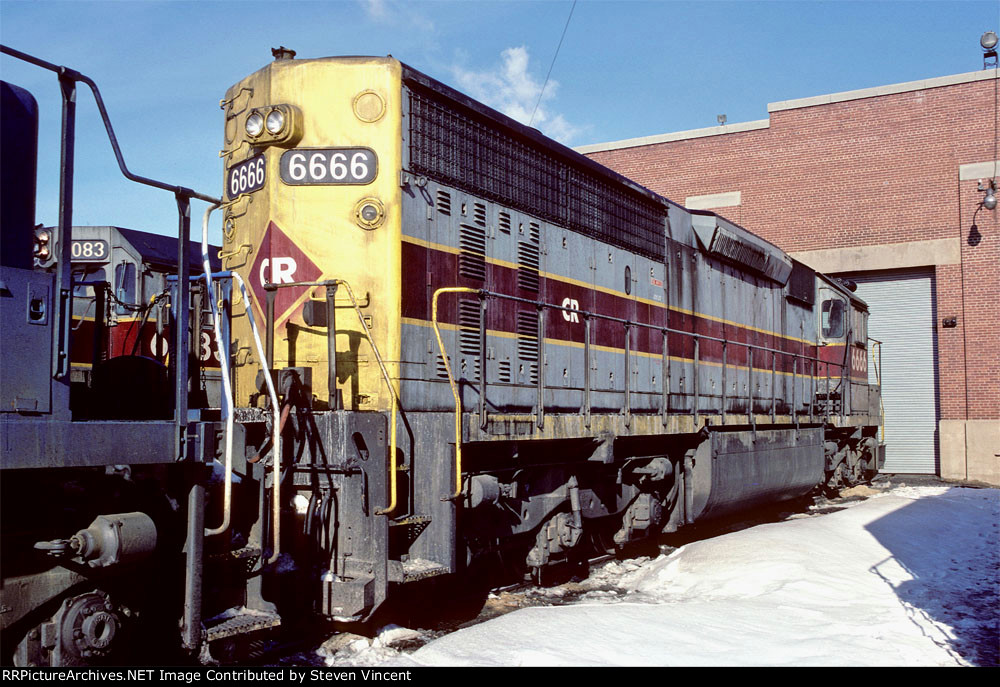 Conrail SD45-2 CR #6666